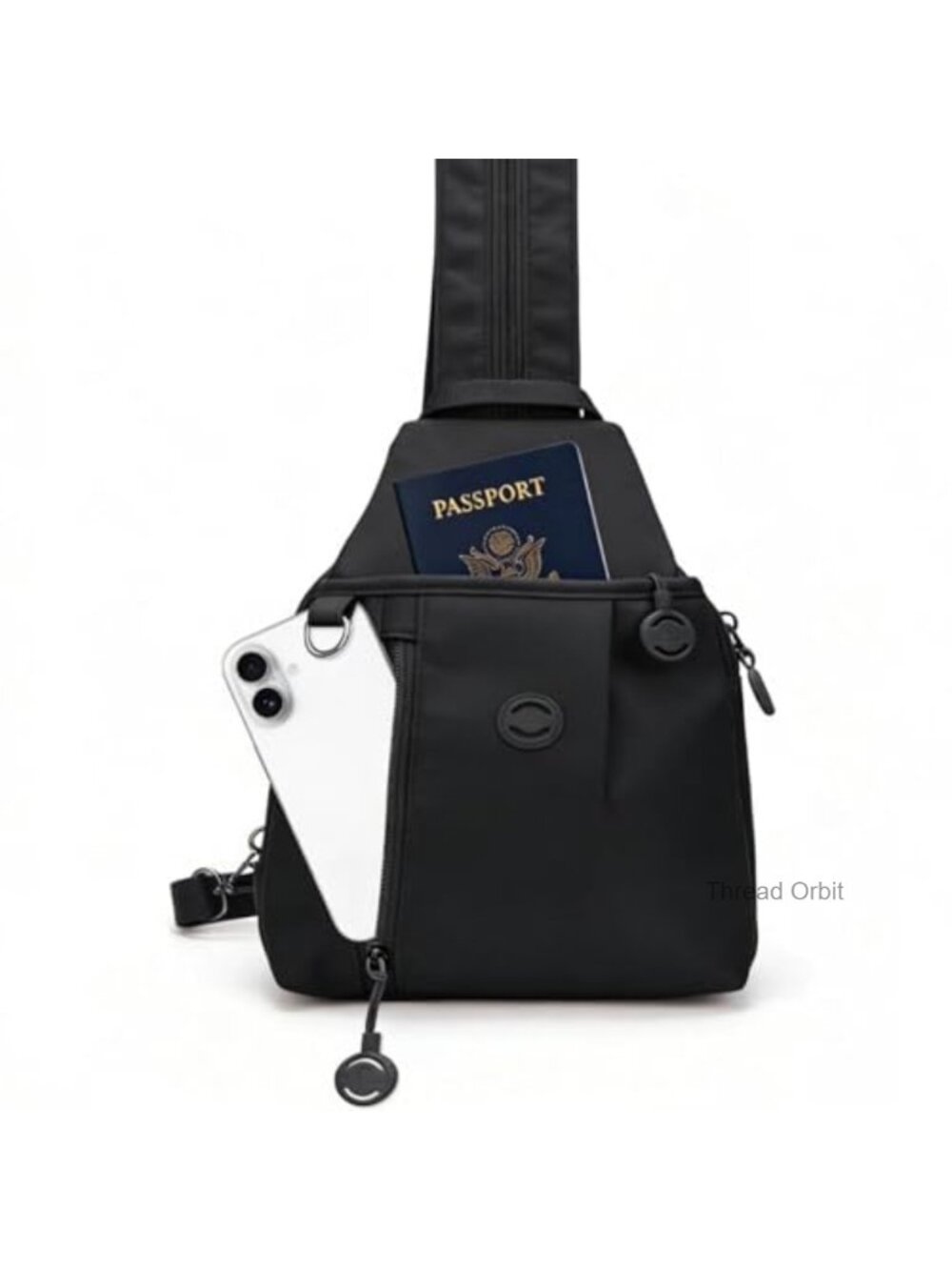 Anti Theft Crossbody Backpack with Multiple Pockets, Oxford Fabric